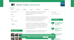 Desktop Screenshot of martin-luther-gymnasium.com